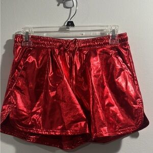 Chrome red shorts